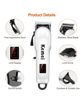 Rechargeable Hair Clipper...