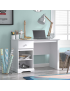 Campbell Wood Kids Desk with 1 Drawer and 2 Shelf Storage, White